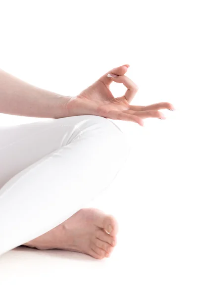 Jnana mudra isolated — Stockfoto