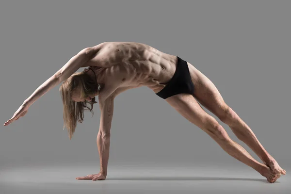 Yoga Side Plank Pose — Stock Photo, Image