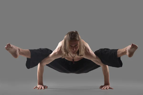 Tittibhasana, Insect Pose — Stock Photo, Image