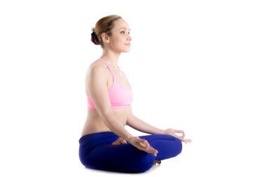 Yarım lotus asana meditasyona