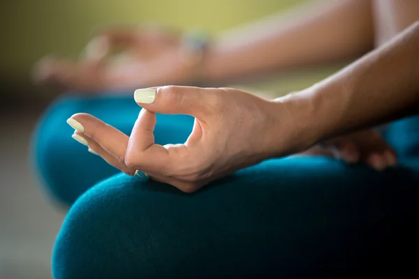 Jnana mudra, close-up — Stock Photo, Image