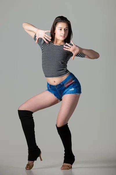 Latino dancer girl — Stock Photo, Image
