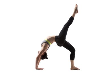 One-legged Wheel Pose