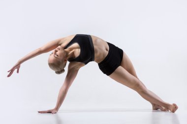 Vasisthasana Pose with bending 