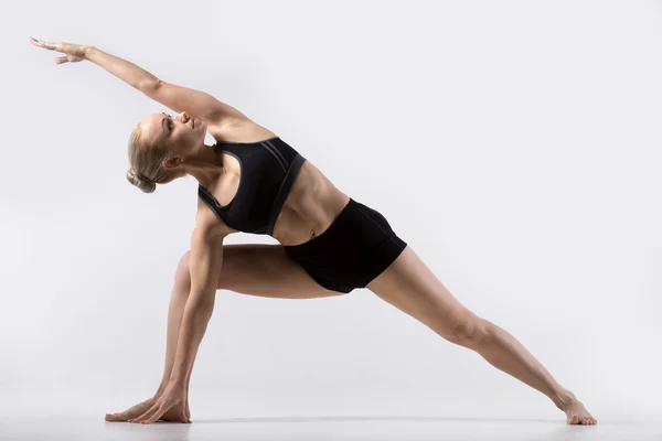 Utthita Parsva Konasana — Stock Photo, Image