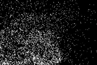 Siyah zemine düşen kar. 