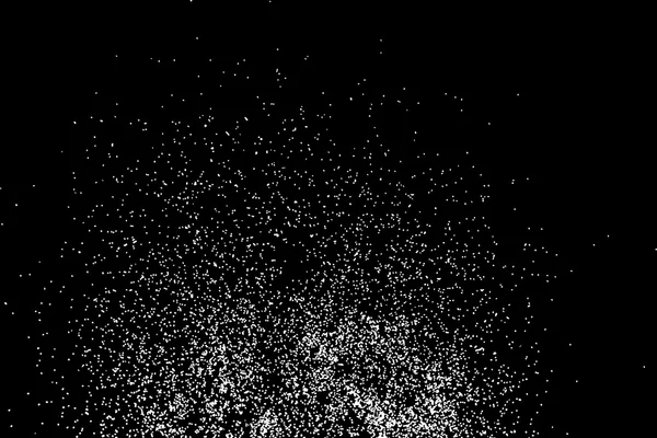 Caída de nieve o cielo nocturno con patrón de estrellas . — Archivo Imágenes Vectoriales