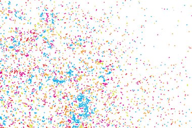 Düşen konfetilerle soyut arkaplan. 