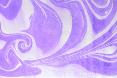 Mürekkep Ebru doku.  