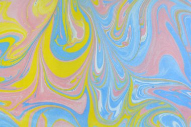 Arka plan. Mürekkep Ebru doku. 