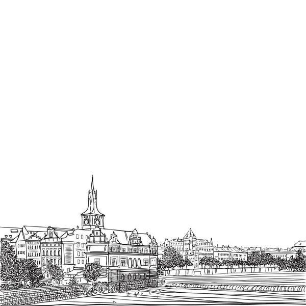 Prague, Republika Czeska. — Zdjęcie stockowe