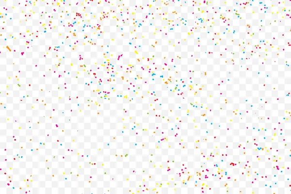 Colorida explosión de confeti . — Archivo Imágenes Vectoriales