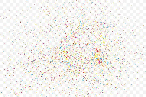 Explosion colorée de confettis . — Image vectorielle