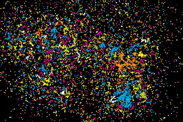 Colorida explosión de confeti . — Archivo Imágenes Vectoriales