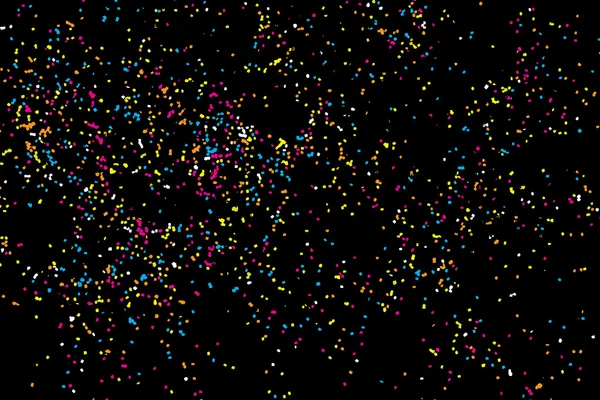 Färgglad explosion av konfetti. — Stock vektor