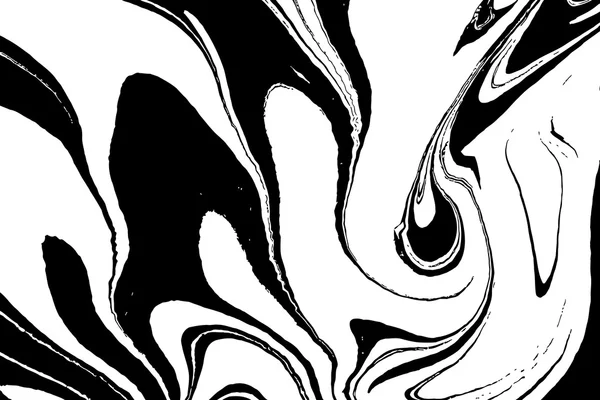 Mélange d'une peinture blanche et noire — Image vectorielle