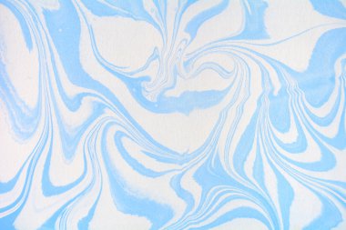 mavi mürekkep doku.  