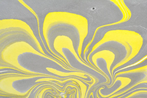 Encre liquide jaune . — Photo