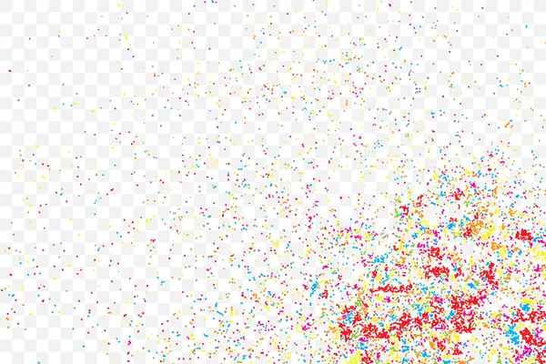 Abstract colorful confetti background. — Stock Vector