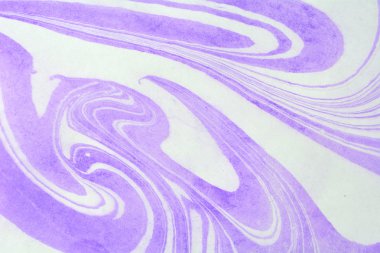   Ebru, geleneksel Türk tarzda 