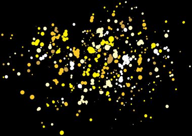 Siyah altın parıltı patlama 