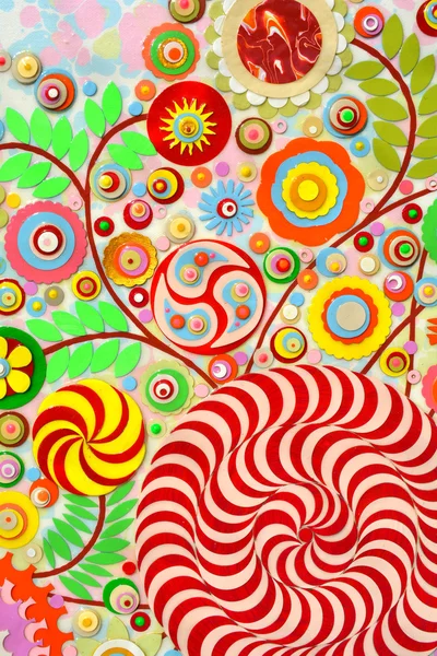 soyut hayali çiçek arka plan 