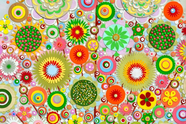 Çiçekler, soyut yüzey 