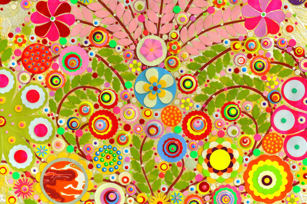 Натюрморт с розами и цветами
 