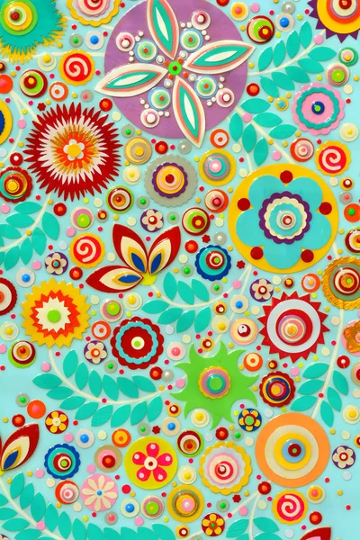 Bahar arka plan ile çiçek çiçek 