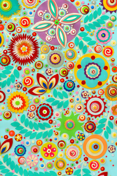 Весенний фон с цветком цветов
 