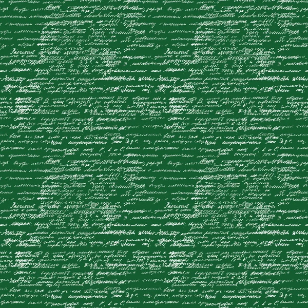 Nahtloses Muster mit handschriftlichem Text. — Stockfoto