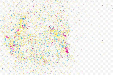 Renk splash illüstrasyon  