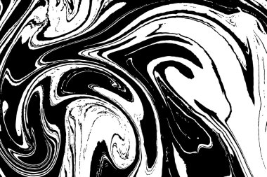 Mürekkep dokusu. Ebru, geleneksel Türk resmi  