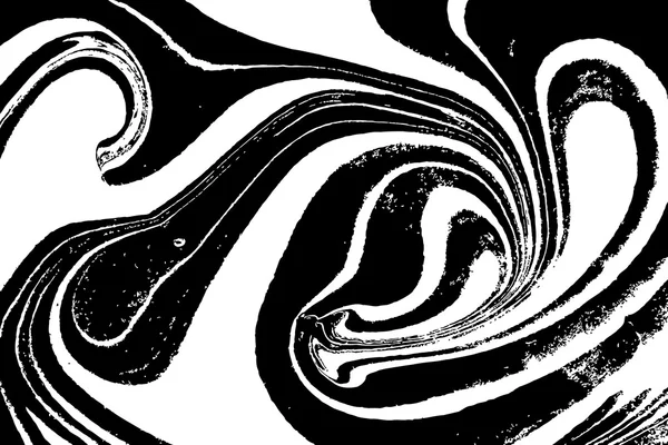 Elle çizilmiş çizim tekniği Ebru. 