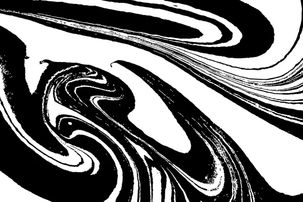 Elle çizilmiş çizim tekniği Ebru. 