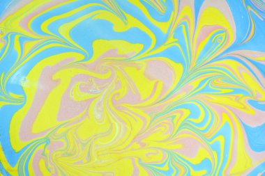 Soyut ebru dalgaları ile yaratıcı arka plan. 