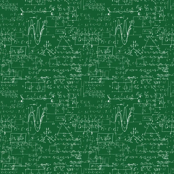 Nahtloses Muster mathematischer Operationen — Stockfoto