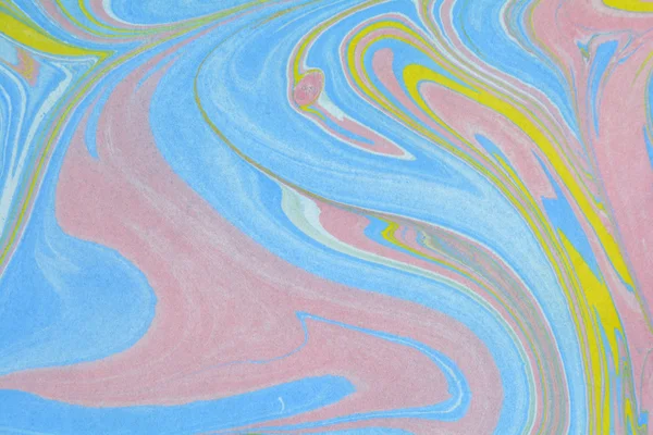 Ebru, Turkish marbling art background — Stock Photo, Image