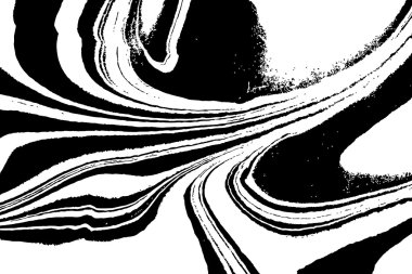 Elle çizilmiş çizim tekniği Ebru 