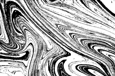 Elle çizilmiş çizim tekniği Ebru. 