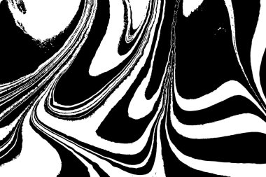 Elle çizilmiş çizim tekniği Ebru.  