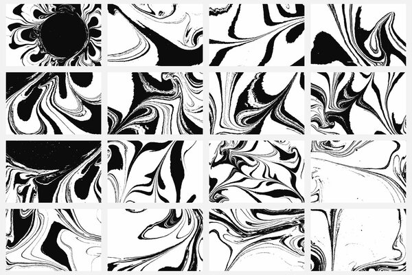 Set of abstract backgrounds. 