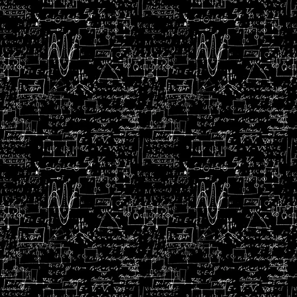 Padrão sem costura, operações matemáticas — Fotografia de Stock