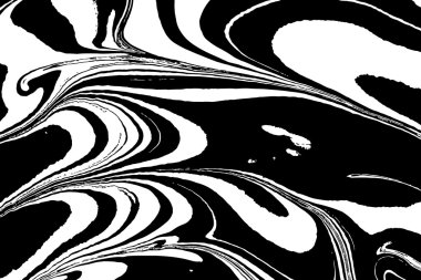 Geleneksel Türk Ebru tekniği.