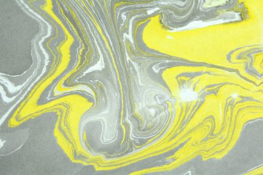 Mürekkep Ebru doku.