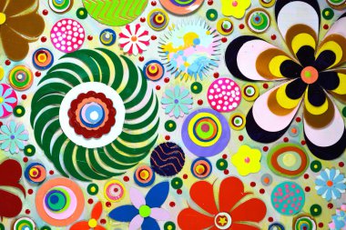 Bahar ve yaz çiçek