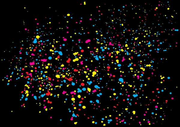 Confetti colorati isolati — Foto Stock