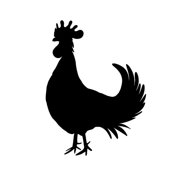 Rooster or cock symbol — Stock Photo, Image