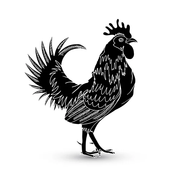 Chinese zodiac rooster — Stock Photo, Image