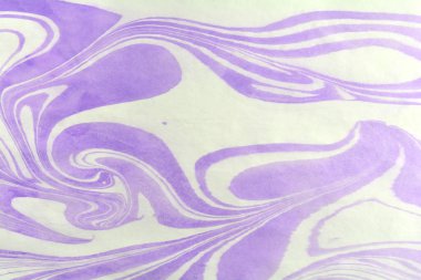 Mürekkep Ebru doku. 